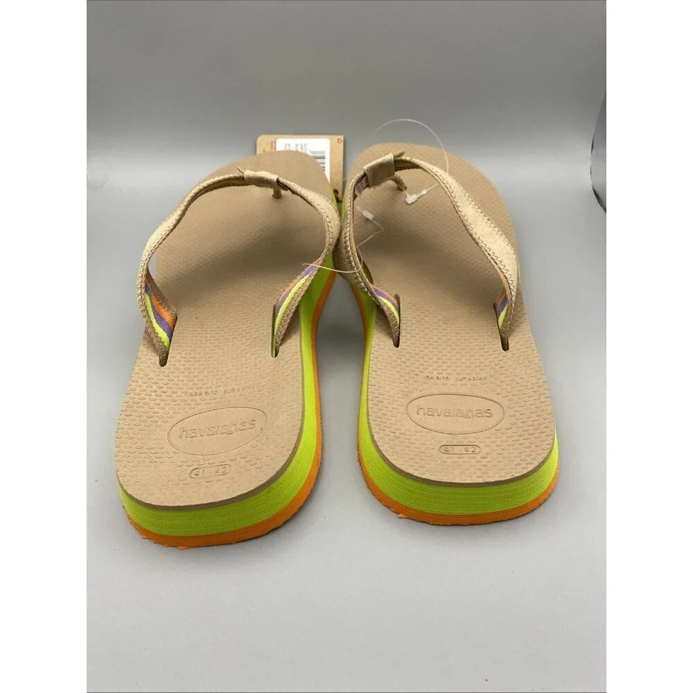 Havaianas Urban Fusion II sandal, 9/10 Men's NWT! Flip Flop Bold Color Combo